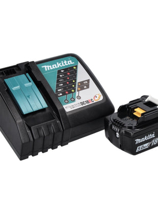 Meuleuse d'angle sur batterie Makita DGA 452 RT1 18 V 115 mm + 1x batterie 5,0 Ah + chargeur