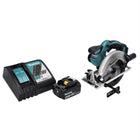 Makita DSS 611 RM1 Akku Handkreissäge 18 V 165 mm + 1x Akku 4,0 Ah + Ladegerät