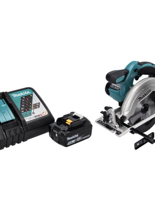 Makita DSS 611 RT1 Akku Handkreissäge 18 V 165 mm + 1x Akku 5,0 Ah + Ladegerät