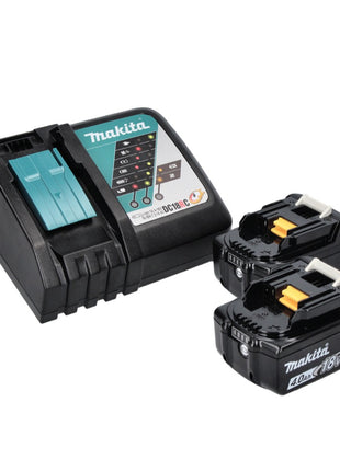 Makita DDA 351 RM Akku Winkelbohrmaschine 18 V 13,5 Nm + 2x Akku 4,0 Ah + Ladegerät - Toolbrothers