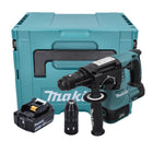 Taladro percutor inalámbrico Makita DHR 243 F1J 18 V 2,0 J SDS plus sin escobillas + 1x batería 3,0 Ah + Makpac - sin cargador