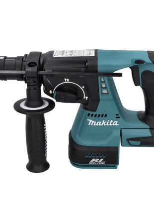 Taladro percutor inalámbrico Makita DHR 243 M1J 18 V 2,0 J SDS plus sin escobillas + 1x batería 4,0 Ah + Makpac - sin cargador