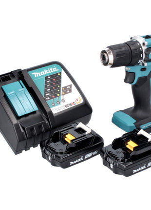 Makita DDF 487 RA perceuse-visseuse sans fil 18 V 40 Nm sans balai + 2x batteries 2,0 Ah + chargeur