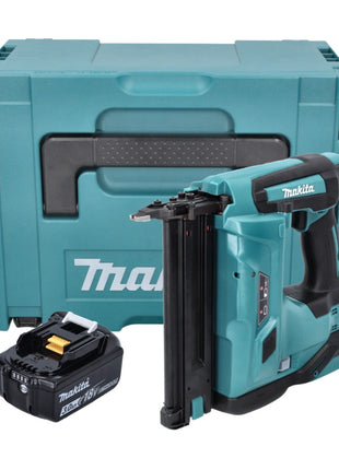 Makita DBN 500 F1J Akku Stauchkopfnagler 18 V 15-50 mm + 1x Akku 3,0 Ah + Makpac - ohne Ladegerät