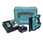 Clavadora con cabezal de batería Makita DBN 500 RF1J 18 V 15-50 mm + 1x batería 3,0 Ah + cargador + Makpac