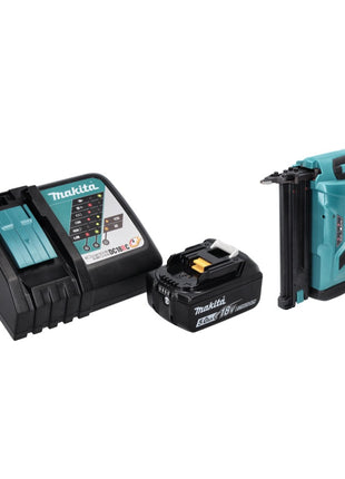 Clavadora con cabezal de batería Makita DBN 500 RT1 18 V 15-50 mm + 1x batería 5,0 Ah + cargador