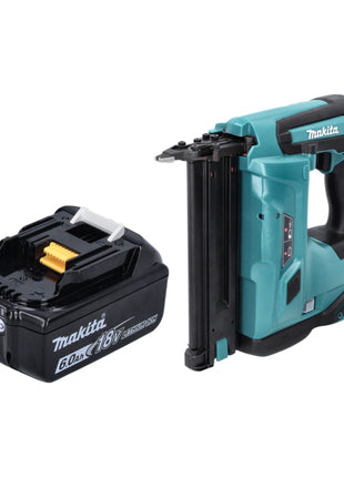 Makita DBN 500 G1 Cloueur à tête d'emballage avec batterie 18 V 15-50 mm + 1x batterie 6,0 Ah - sans chargeur