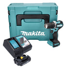 Makita DDF 487 RA1J perceuse-visseuse sans fil 18 V 40 Nm sans balais + 1x batterie 2,0 Ah + chargeur + Makpac