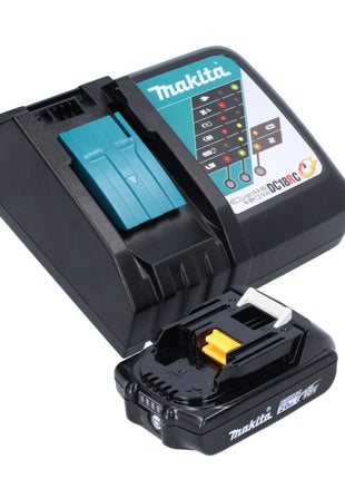 Taladro percutor inalámbrico Makita DHP 487 RA1 18 V 40 Nm sin escobillas + 1x batería 2,0 Ah + cargador