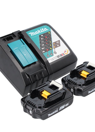 Taladro percutor inalámbrico Makita DHP 487 RA 18 V 40 Nm sin escobillas + 2 baterías 2,0 Ah + cargador