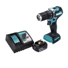 Makita DHP 487 RM1 Akku Schlagbohrschrauber 18 V 40 Nm Brushless + 1x Akku 4,0 Ah + Ladegerät - Toolbrothers