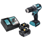 Makita DHP 487 RM Akku Schlagbohrschrauber 18 V 40 Nm Brushless + 2x Akku 4,0 Ah + Ladegerät - Toolbrothers