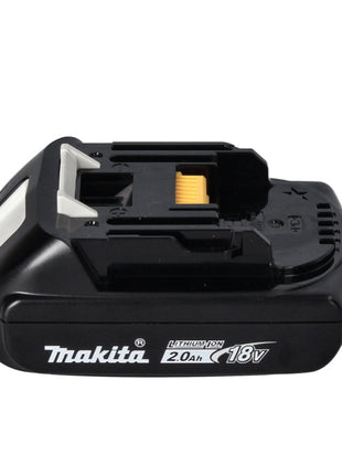 Makita DHP 487 A1J taladro percutor inalámbrico 18 V 40 Nm sin escobillas + 1x batería 2,0 Ah + Makpac - sin cargador