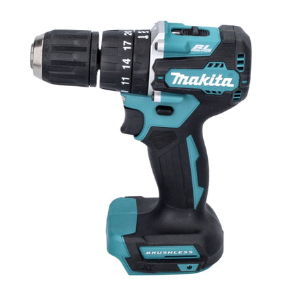 Makita DHP 487 RAJ Akku Schlagbohrschrauber 18 V 40 Nm Brushless + 2x Akku 2,0 Ah + Ladegerät + Makpac