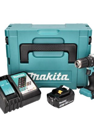 Makita DHP 487 RF1J Akku Schlagbohrschrauber 18 V 40 Nm Brushless + 1x Akku 3,0 Ah + Ladegerät + Makpac - Toolbrothers