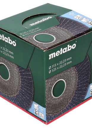 Disco de lijado de láminas Metabo, disco dentado P 40 125 mm 22,23 mm (10 x 623147000) para amoladoras angulares