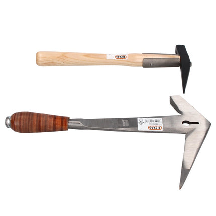 Picard Schieferhammer Nr. 207 R XL ( 0020700 ) + Picard NR. 210 ES Spitzhammer ( 0021001 )