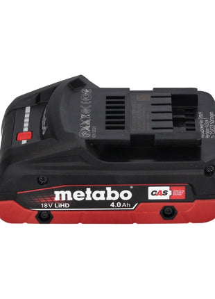 Metabo 18 V LiHD Basis Set + 4x Akku 4,0 Ah + ASC 145 DUO Ladegerät + metaBOX