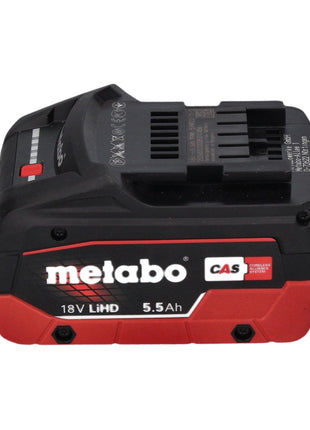 Metabo 18 V LiHD Basis Set + 2x Akku 5,5 Ah + ASC 55 Ladegerät + metaBOX