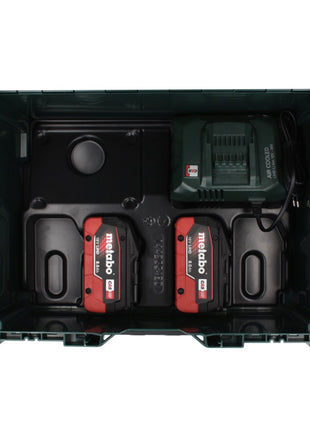 Metabo 18 V LiHD Basis Set + 2x Akku 8,0 Ah + ASC 55 Ladegerät + metaBOX