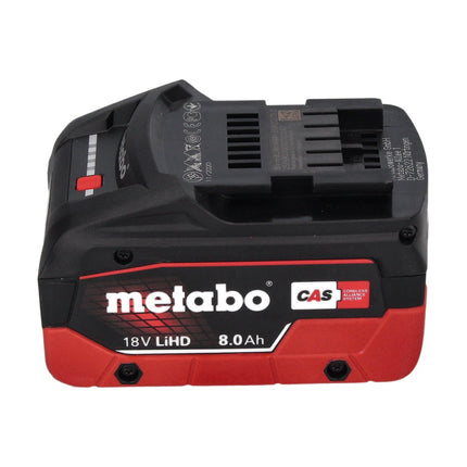 Metabo 18 V LiHD Basis Set + 4x Akku 8,0 Ah + ASC 145 DUO Ladegerät + metaBOX