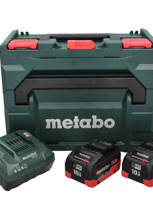 Metabo 18 V LiHD Basis Set + 2x Akku 10,0 Ah + ASC 55 Ladegerät + metaBOX