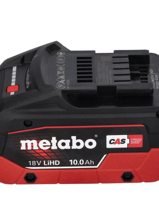 Set básico Metabo 18 V LiHD + 2x batería 10,0 Ah + cargador ASC 55 + metaBOX