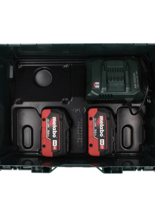 Metabo 18 V LiHD Basis Set + 2x Akku 10,0 Ah + ASC 55 Ladegerät + metaBOX