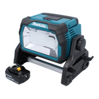 Makita DML 809 M1 Projecteur de chantier LED sur batterie 18 V 10 000 lm + 1x batterie 4,0 Ah - sans chargeur