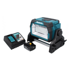 Makita DML 809 RT1 Akku LED Baustrahler 18 V 10000 lm + 1x Akku 5,0 Ah + Ladegerät