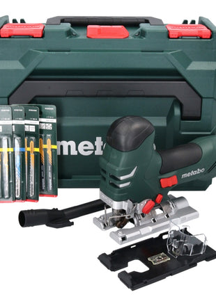 Metabo STE 140 Plus Set Pendelhub Stichsäge 750 W ( 601403510 ) + 20x Stichsägeblatt + metaBOX