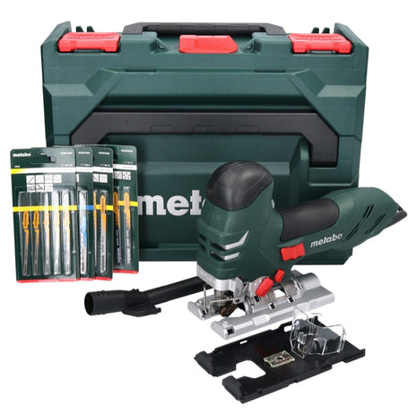 Metabo STE 140 Plus Set Pendelhub Stichsäge 750 W ( 601403510 ) + 20x Stichsägeblatt + metaBOX