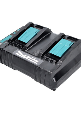 Makita Power Source Kit 18 V mit 2x BL 1830 B 3,0 Ah Akku ( 197599-5 ) + DC 18 SH Doppel Ladegerät ( 199687-4 )