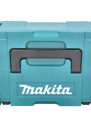 Kit de fuente de alimentación Makita de 18 V con 2 baterías BL 1850 B de 5,0 Ah (2x 197280-8) + cargador multirápido DC 18 RE (198720-9) + Makpac