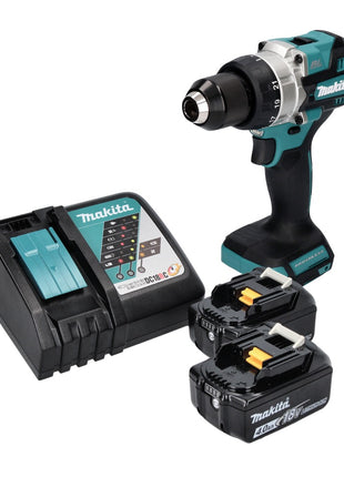 Makita DDF 486 RM Akku Bohrschrauber 18 V 130 Nm Brushless + 2x Akku 4,0 Ah + Ladegerät