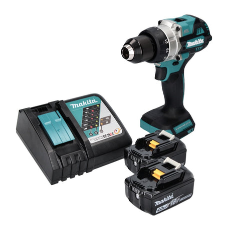 Trapano avvitatore a batteria Makita DDF 486 RM 18 V 130 Nm brushless + 2x batteria ricaricabile 4,0 Ah + caricatore