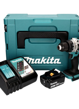 Makita DDF 486 RF1J Akku Bohrschrauber 18 V 130 Nm Brushless + 1x Akku 3,0 Ah + Ladegerät + Makpac