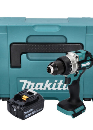 Makita DDF 486 G1J Akku Bohrschrauber 18 V 130 Nm Brushless + 1x Akku 6,0 Ah + Makpac - ohne Ladegerät