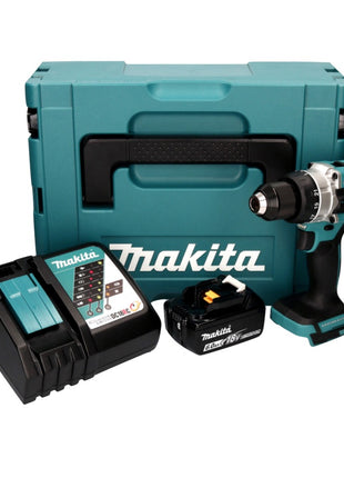 Makita DDF 486 RG1J Akku Bohrschrauber 18 V 130 Nm Brushless + 1x Akku 6,0 Ah + Ladegerät + Makpac