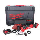 Milwaukee M18 FMT-201X FUEL Battery Multitool 18 V Brushless + 1x batterie 2.0 Ah + 7 pcs. tools set d'accessoires + HD box - sans chargeur