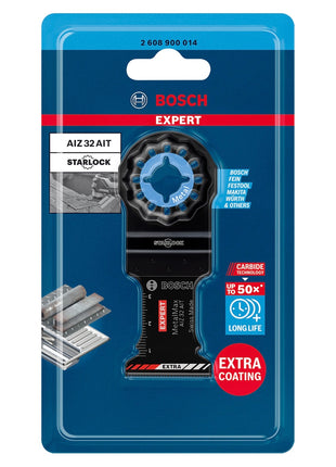 Bosch EXPERT AIZ 32 AIT lame de scie plongeante Starlock 32 x 40 mm 5 pièces (2608900015) pour carbure métallique MetalMax - successeur de 2608662033