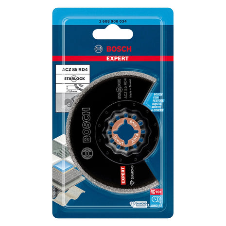 Bosch EXPERT ACZ 85 RD4 Lames de scie segment diamant Starlock 85 mm - 10 pièces