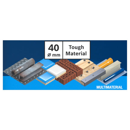 Bosch EXPERT Tough Material Lochsäge 40 x 60 mm Carbide ( 2608900425 ) Universal - Nachfolger von 2608594169