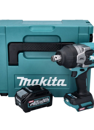 Makita TW 001 GM101 Akku Schlagschrauber 40 V max. 1800 Nm Brushless XGT + 1x Akku 4,0 Ah + Makpac - ohne Ladegerät