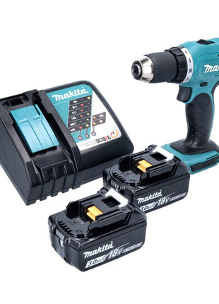 Makita DDF 453 RF Akku Bohrschrauber 18 V 42 Nm + 2x Akku 3,0 Ah + Ladegerät - Toolbrothers