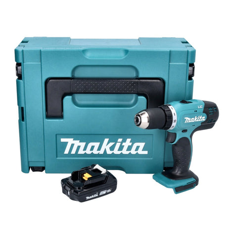 Makita DDF 453 A1J Perceuse-visseuse sans fil 18 V 42 Nm + 1x batterie 2,0 Ah + Makpac - sans chargeur