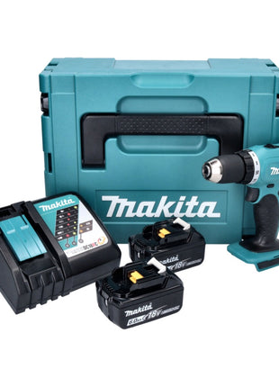 Makita DDF 453 RGJ Akku Bohrschrauber 18 V 42 Nm + 2x Akku 6,0 Ah + Ladegerät + Makpac - Toolbrothers