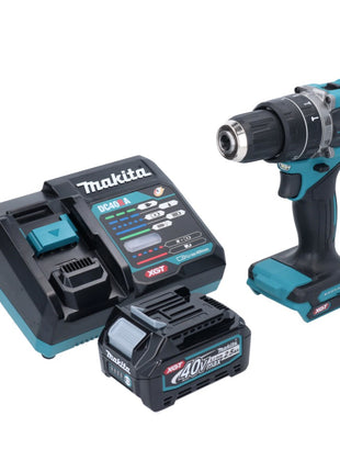 Makita HP 002 GD101 Akku Schlagbohrschrauber 40 V 64 Nm Brushless + 1x Akku 2,5 Ah + Ladegerät