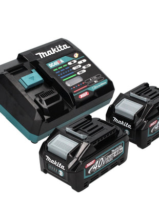 Makita HP 002 GM201 Akku Schlagbohrschrauber 40 V 64 Nm Brushless + 2x Akku 4,0 Ah + Ladegerät