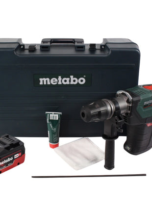 Metabo KHA 18 LTX BL 40 martillo combinado a batería 18 V 8,6 J SDS max sin escobillas + 1x batería 8,0 Ah + maletín - sin cargador